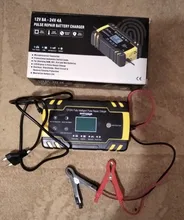 Car-Battery-Charger Lcd-Display Touch-Screen Lead-Acid Power-Charging-Wet Pulse-Repair