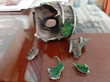 Accessorie Aquarium-Equipment Landscaping-Decoration Glass Fish-Tank Resin Artificial