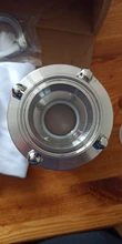 Ferrule Homebrew Tri-Clamp Sight Glass Diopter Stainless-Steel WZJG SS304 New for Diary-Product