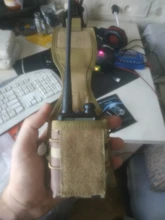 Bolsa de nailon 1000D para exteriores, bolsa de bolsillo para walkie-talkie de Radio, deportes tácticos, Molle