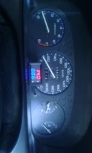 0,56 pulgadas Mini Digital voltímetro amperímetro DC 100V 10A Panel Amp voltios medidor de corriente de voltaje probador Azul Rojo de doble LED pantalla