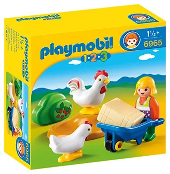 

PLAYMOBIL 1.2.3 - 1.2.3 farm with hens (6965)