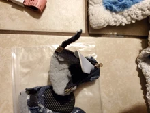 Puppy-Boots Pet-Shoes Lovely Dogs Snow Anti-Slip Zipper Winter Warm Denim Lets Casual