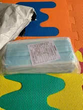 Mascarilla médica desechable no tejida, máscara quirúrgica de 3 capas con filtro, transpirable, antipolvo