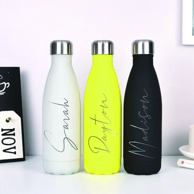 Personalised Stainless Steel Drink Bottle 500ml: The Perfect Gift for Any Occasion