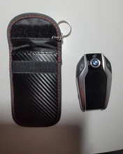 Caja bloqueadora de señal de llave de coche, Faraday Cage Fob Pouch, bolsa de bloqueo RFID sin llave