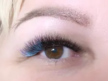 False-Lashes HBZGTLAD Curl 8-15mm Blue Yellow C/D Brand-New