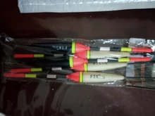 FTK Barguzinsky abeto de luz en la oscuridad 5 unids/lote pesca Float longitud 19-23cm flotador peso 2g-g 6 para la pesca de la carpa