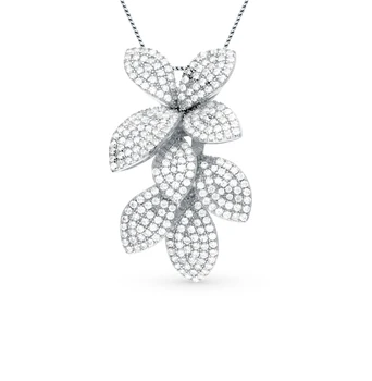 

Silver Pendant with cubic zirconia sunlight sample 925