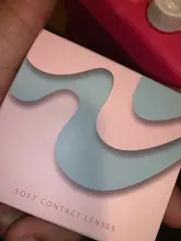 Lentes de contacto de colores para belleza de ojos, lentillas de color azul, gris, verde, con estuche de contacto, 1 par