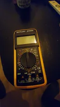 Multímetro Digital profesional DT9205A, medidor Manual de rango de voltaje, valores eficaces verdaderos, probador de transistores, herramienta de electricista