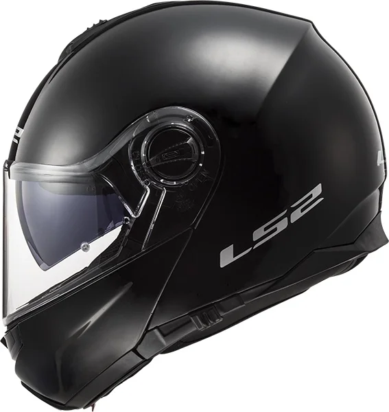 LS2 FF325 Strobe Electric Snow мотошлем черный (электрический визор)|Шлемы| |