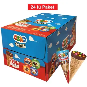 

Chocolate Filled Cornet&Biscuits Ozmo Cornet Ozmo Hoppo