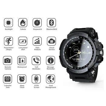

Men Smart Watch Sport Professional Waterproof IP68 Bluetooth Watch Call Reminder Digital Clock SmartWatch For IOS Android