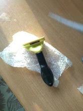 S M LYellow-cepillos de pelo para mascotas, para perro, gato, Animal PEQUEÑO, peine de aseo, cosquillas, cepillo de limpieza de piel, cortadora de pelo, herramientas Furmines