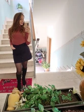 Suéteres de cuello alto para mujer, jerseys de punto elásticos de manga larga, color azul, de moda, fino suave, Tops en 10 colores, Otoño e Invierno