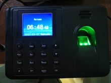 Sistema de asistencia de huellas dactilares biométrico, máquina electrónica de MK-500 de tiempo de asistencia en reconocimiento de huellas dactilares