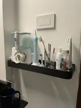 Bathroom Shelf Storage-Holder Wall-Shelves Kitchen Aluminum Corner