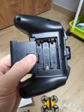 Holy Stone-Mini Dron de control remoto sin cabeza, cuadricóptero de control remoto, una tecla, aterrizaje automático, 3 baterías, helicóptero, HS450/210/330