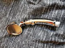 Cabezal de ducha de lluvia de lujo, de mano, anión, alta presión, Gadgets de lluvia para el baño, Ahorrador de agua, cabezal de ducha con encendido/apagado