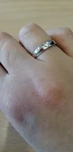 YANHI-anillos de boda de 100% Plata de Ley 925 para hombre y mujer, 4mm, circonita redonda, Diamante solitario, joyería para pareja DR11