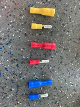 Electric-Connector Audio-Wiring Crimp-Bullet-Terminal FRD Insulated AWG 50pcs Male 