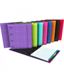 

CARPEBOOK A4 UNEQUAL GRID FUCHSIA