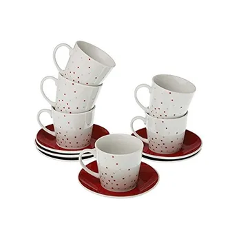 

Piece Coffee Cup Set Porcelain (6 Pieces)
