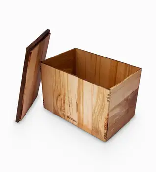 

Bread Storage Box - Natural Walnut & Beech Wood - WOODSAKA