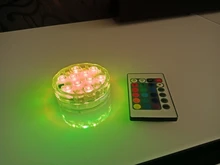 Night-Lamp Bowl Vase Party-Decoration Battery-Operated Remote-Controlled Garden Underwater