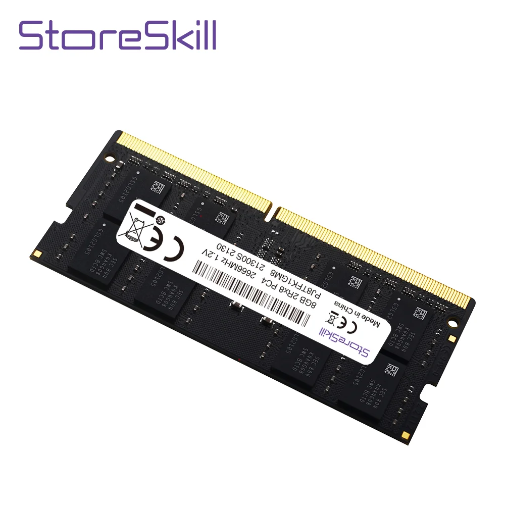 Laptop Memory Module Laptop Ram Memory Notebook Ram Memory StoreSkill SODIMM Memoria DDR4 16GB 8GB 4GB 3200 2133 2400 2666 17000 19200 21300 1.2v Laptop Ram Memory