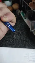 Recogedor de componente electrónico IC, herramienta de reparación electrónica de Metal con cuatro garras, nuevo