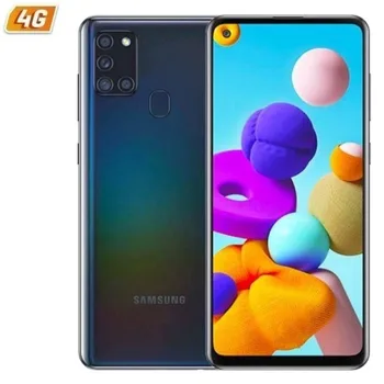 

Samsung galaxy a21s black mobile phone-6.5 '/16.5cm - cam (48 + 8 + 2 + 2)/13mp - oc - 32gb - 3gb ram - android - 4g - dual sim