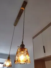Glass-Pendant-Lights Bedroom Brass Kitchen Living-Room Nordic Restaurant-Bar Modern