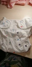 Pañales de algodón con estampado para bebé, pañal de tela reutilizable, lavable, cubierta de bolsillo, bragas cambiantes