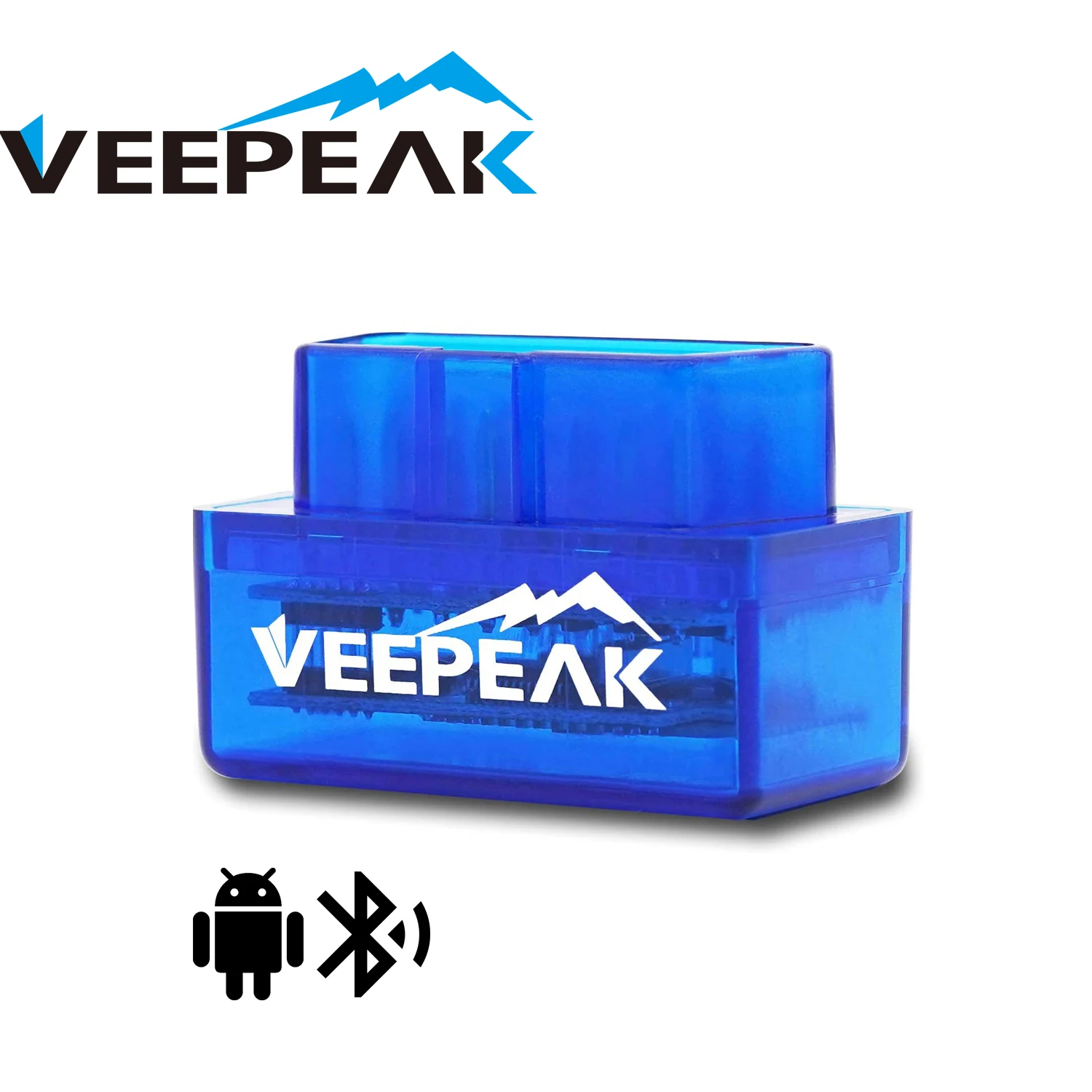 Veepeak Mini Bluetooth OBD2 сканер для Android, автомобильный OBD II диагностический сканер, диагностический прибор для проверки двигателя, считыватель кодов с поддержкой Torque