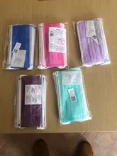 Mascarilla Desechable para adultos, máscara de 3 capas con sujeción para las orejas, Lavabili, 10/50/100 Uds.