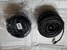 Cable de red Ethernet RJ45 para exteriores, Cable LAN impermeable para sistema de cámara de seguridad CCTV POE IP, 10M, 20M, 30M, 50M