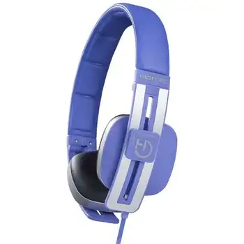 

Headphones headband hiditec blue wave-speakers 40mm-103db-Microphone built-in cord-connector 3.5
