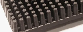 

Subway mat black rubber mat in roll up to 8,00MX1,00 AN