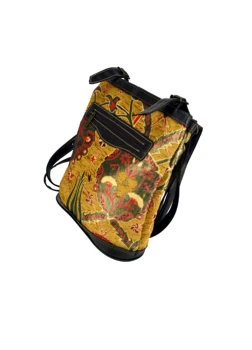 

Handmade Elegant backpack and shoulder designed with special fabric