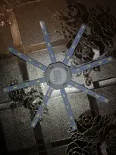 Octopus Light Ceiling-Lamp LED Energy-Saving Warm White Cold 5730SMD 220V 24W 16W 12W