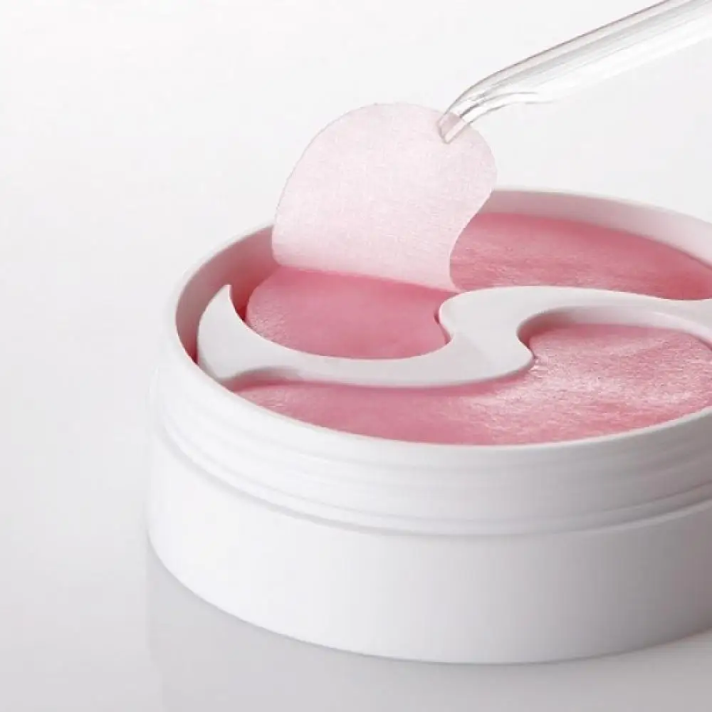 PETITFEE Набор патчей д/век ткан. ОСВЕТЛЕНИЕ PINK VITA BRIGHTENING EYE MASK, 60 шт