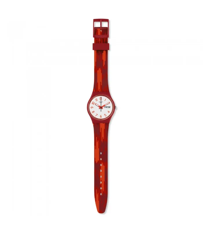 Часы swatch RED FLAME Originals Gent 34 мм I love your folk GR711