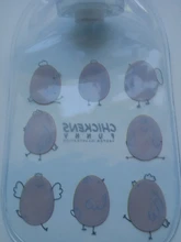 Botella de agua caliente transparente, calentador de mano de dibujos animados, Mini bolsas de agua caliente portátiles a prueba de explosiones