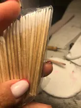 Desechables hisopo de algodón sin pelusa Micro cepillos madera bastoncillos de algodón muestras oído limpio palo pegamento para extensión de pestañas quitar herramienta