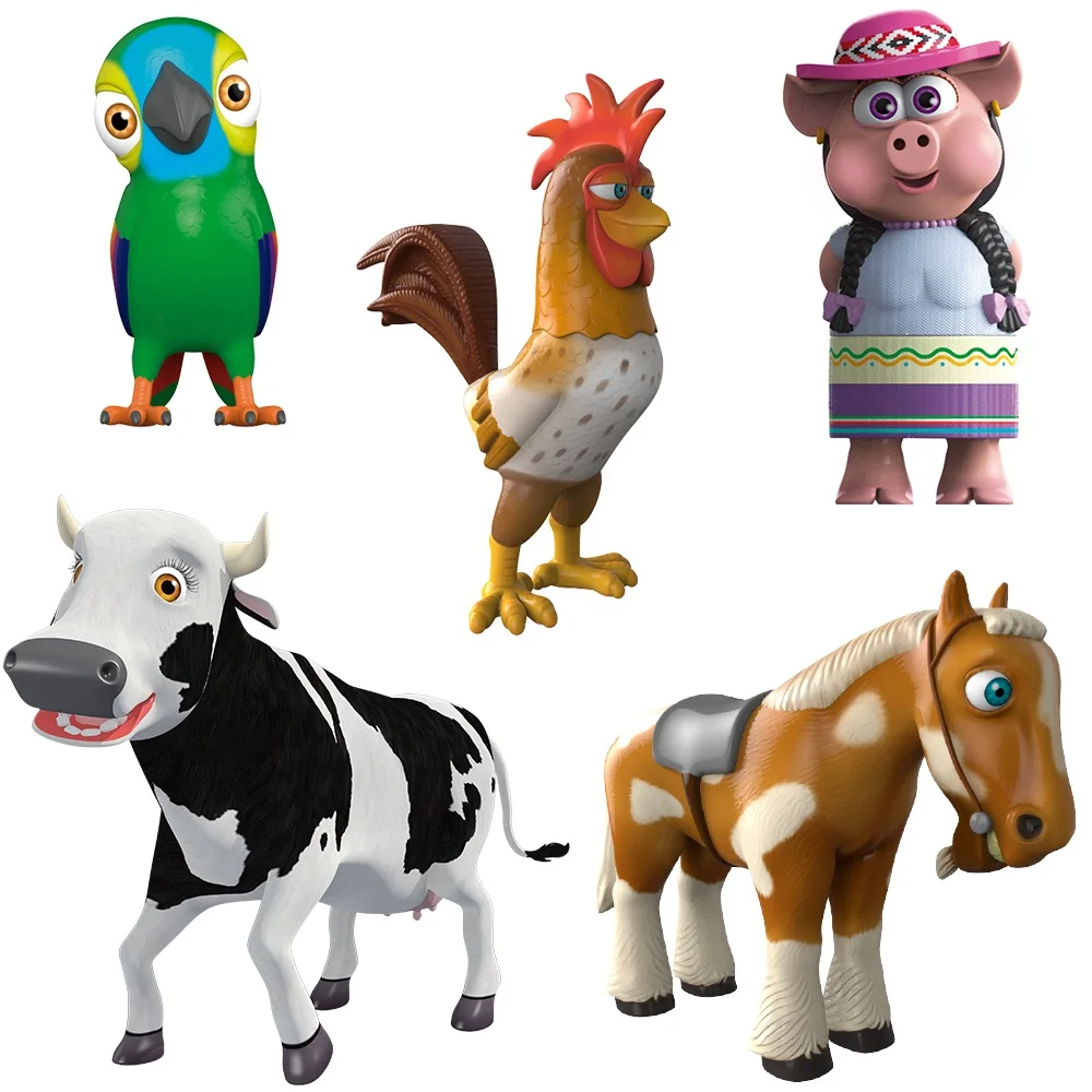 La Granja De Zenon Stuffed Kawaii cute animal crossing Plush Interactive Toys of Soft PVC-Dolls Toys among us children's toys