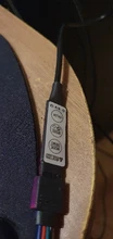 Strip-Light Tv-Background-Lighting Key-Control Desk-Screen Usb-Cable Flexible-Lamp LED