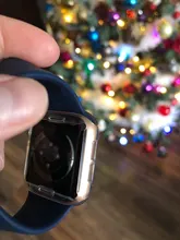 Funda de silicona para Apple watch series 6, 5, 4, 3, 44mm, 40mm, iwatch, 42mm, 38mm, transparente, ultrafino, accesorios para iwatch