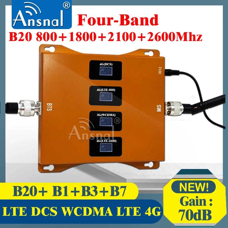 2020New Upgrade B20 800 1800 2100 2600Mhz Four